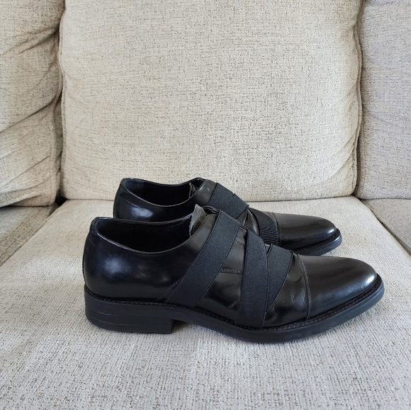 Zara Man Strap Shoes Black Mens Size 43 - Picture 3 of 7